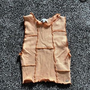 PULL&BEAR Orange Crop